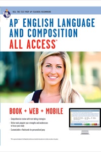 Cover image: AP® English Language & Composition All Access Book   Online   Mobile 9780738610832