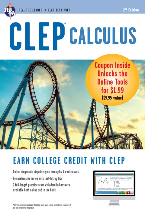 Cover image for book CLEP® Calculus Book + Online