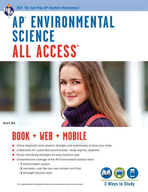 Cover image for book AP® Environmental Science All Access Book + Online + Mobile