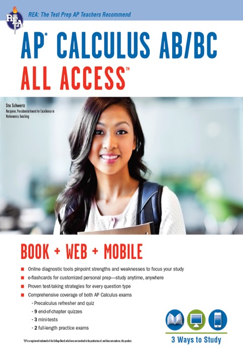 Cover image for book AP® Calculus AB/BC All Access Book + Online + Mobile