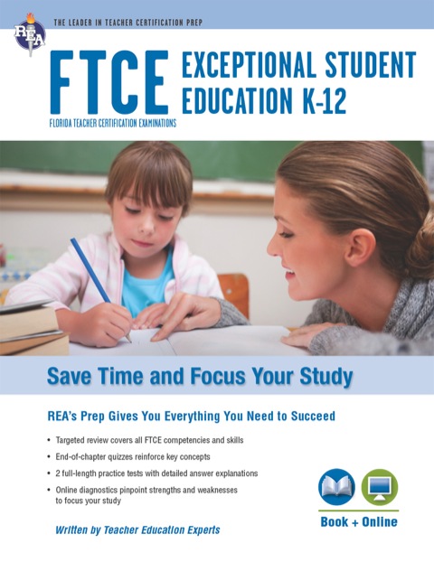 Cover image for book FTCE Exceptional Student Education K-12 Book + Online