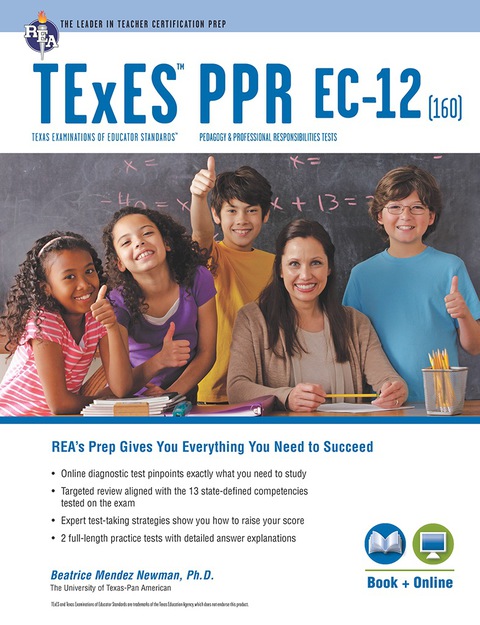 Cover image for book TExES PPR EC-12 (160) Book + Online