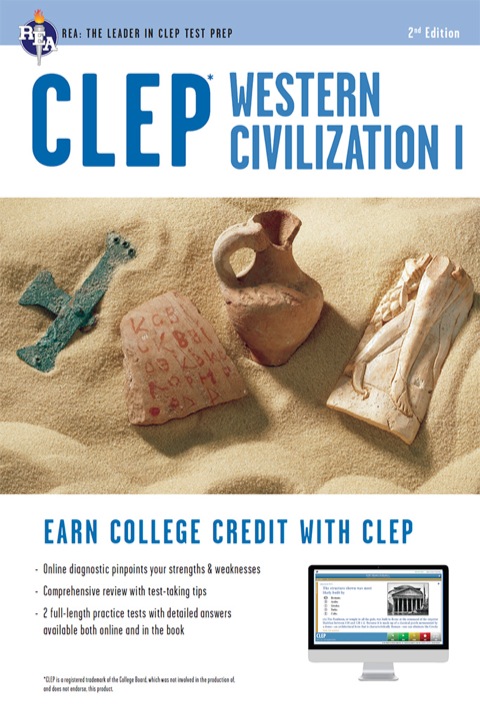 Cover image for book CLEP® Western Civilization I: Ancient Near East to 1648