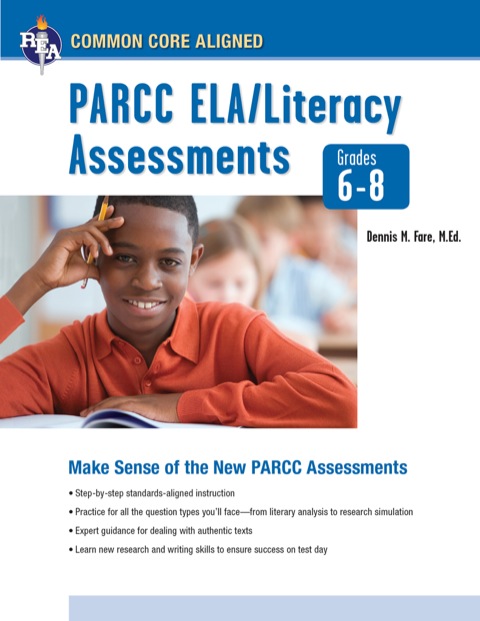 Cover image for book Common Core: PARCC® ELA/Literacy Assessments, Grades 6-8