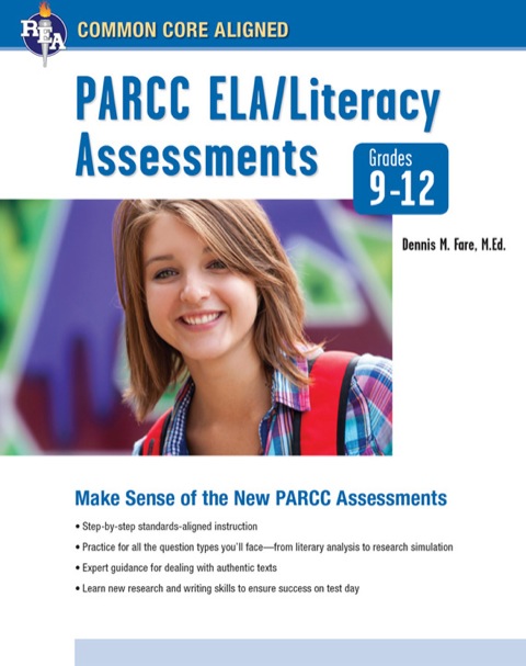 Cover image for book Common Core: PARCC® ELA/Literacy Assessments, Grades 9-12