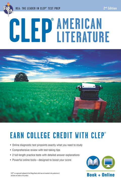 Cover image for book CLEP® American Literature Book + Online