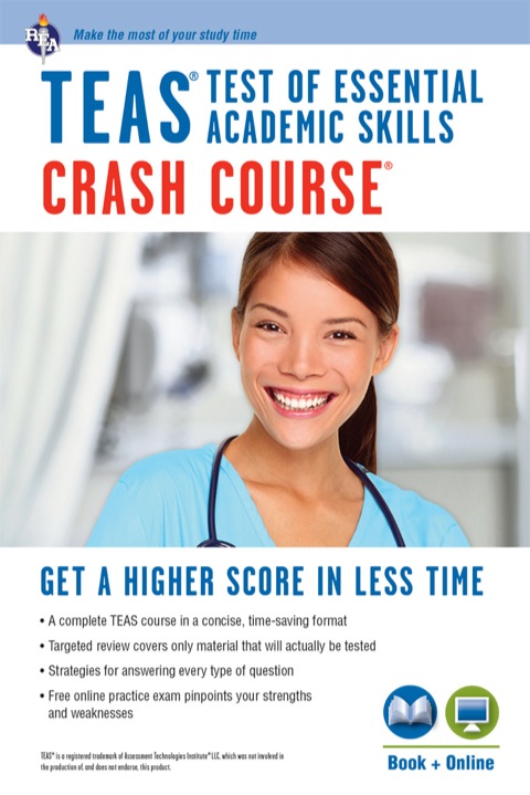 Cover image for book TEAS Crash Course Book + Online