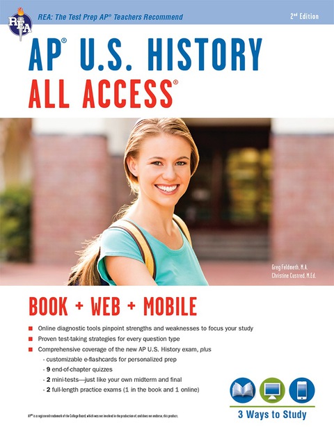 Cover image for book AP® U.S. History All Access Book + Online + Mobile