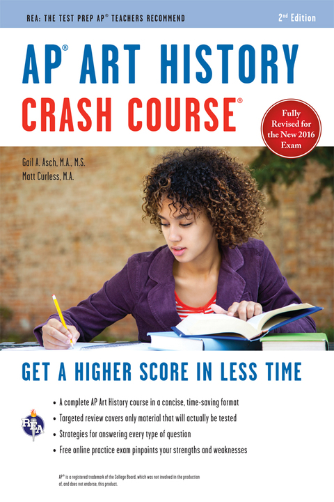 Cover image for book AP® Art History Crash Course, 2nd Ed., Book + Online