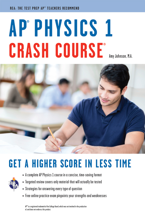 Cover image for book AP® Physics 1 Crash Course Book + Online