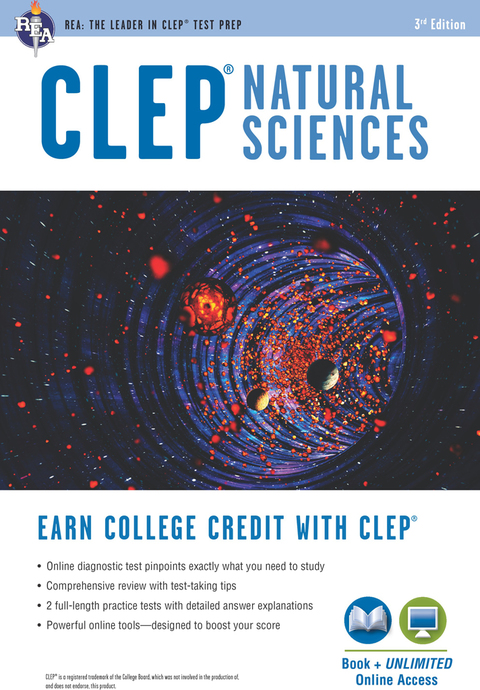 Cover image for book CLEP® Natural Sciences Book + Online