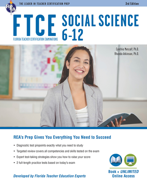 Cover image for book FTCE Social Science 6-12 (037) Book + Online