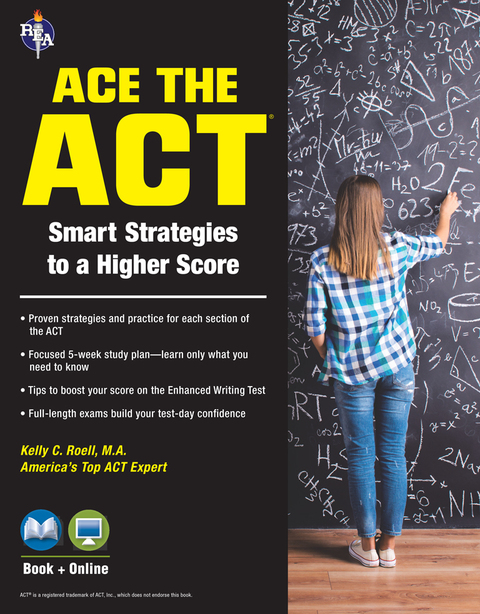 Cover image for book ACE the ACT® Book + Online
