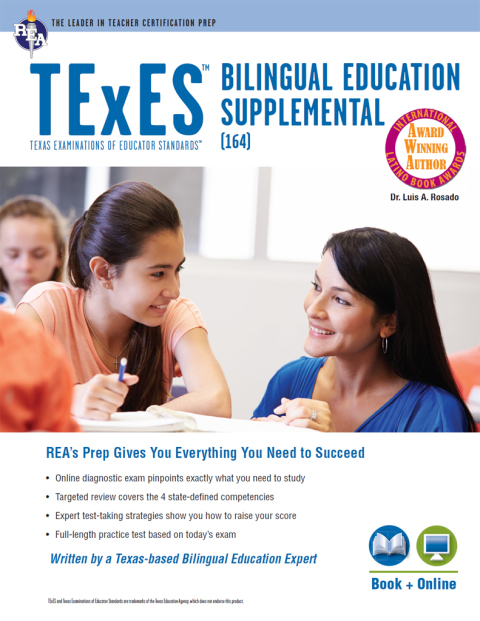 Cover image for book TExES Bilingual Education Supplemental (164) Book + Online