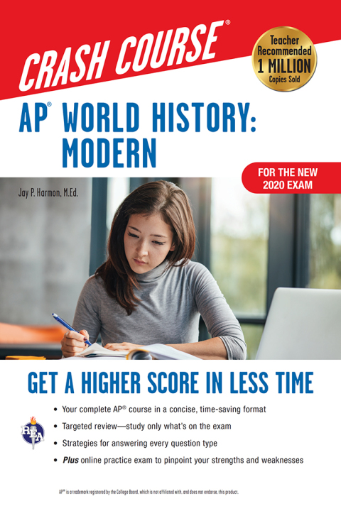 Cover image for book AP® World History: Modern Crash Course, Book + Online