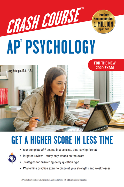Cover image for book AP®  Psychology Crash Course, Book + Online