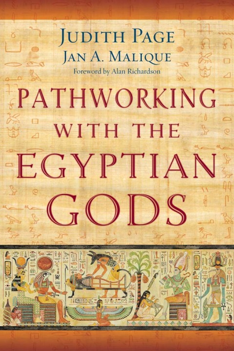 Cover image for book Pathworking with the Egyptian Gods