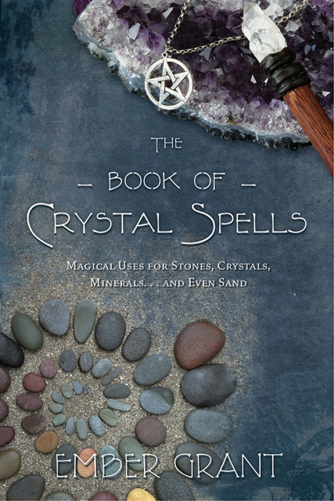 Cover image for book The Book of Crystal Spells