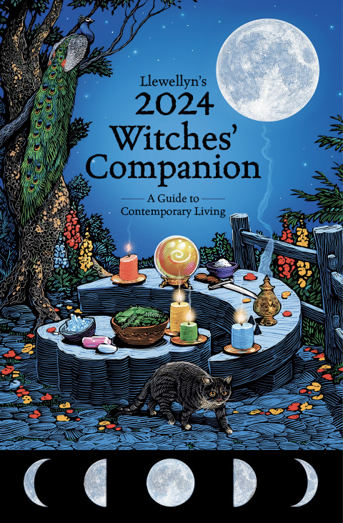 Cover image for book Llewellyn's 2024 Witches' Companion