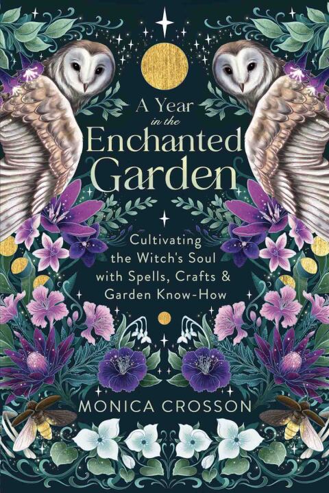 Cover image for book A Year in the Enchanted Garden