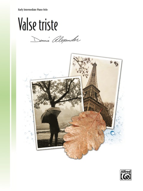 Cover image for book Valse triste: Piano Solo Sheet Music