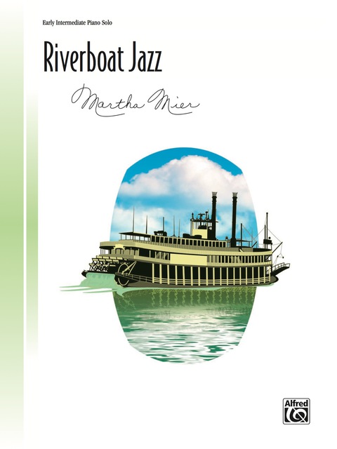 Cover image for book Riverboat Jazz: Piano Solo Sheet Music