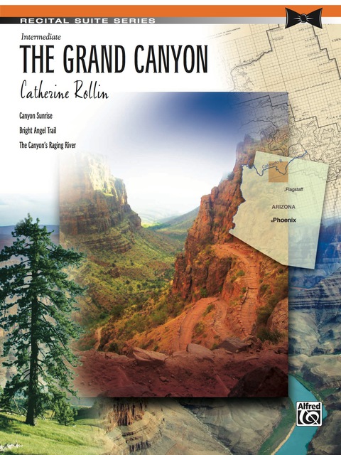 Cover image for book The Grand Canyon: Piano Suite Sheet Music