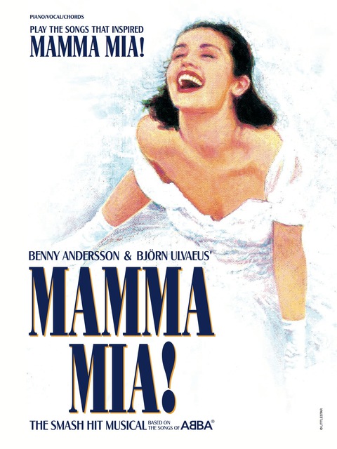 Cover image for book Mamma Mia! (Play the Songs That Inspired) - Vocal Selections: Piano/Vocal/Chords Broadway Sheet Music Songbook
