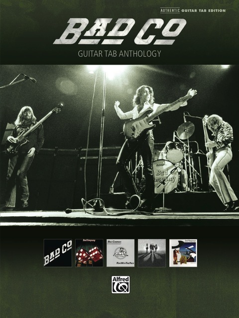 Cover image for book Bad Company - Guitar TAB Anthology: Authentic Guitar TAB Sheet Music Songbook