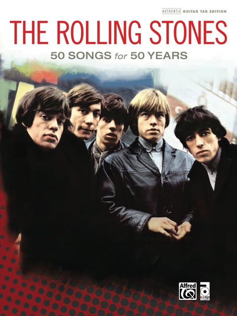 Cover image for book The Rolling Stones - Best of ABKCO Years: Authentic Guitar TAB Sheet Music Transcription