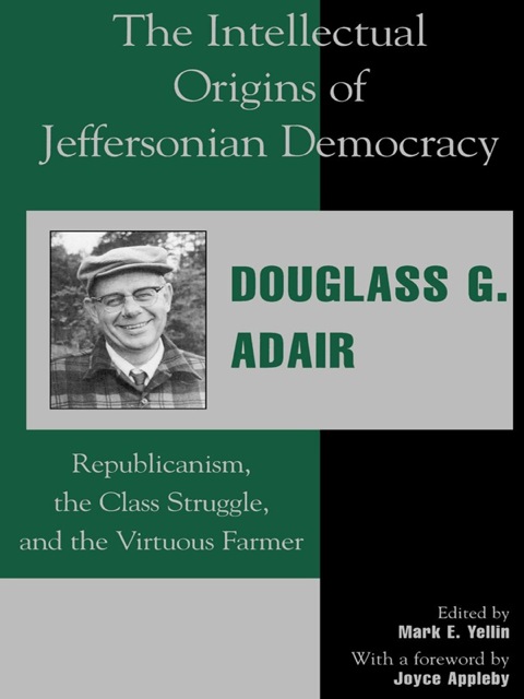 Cover image for book The Intellectual Origins of Jeffersonian Democracy