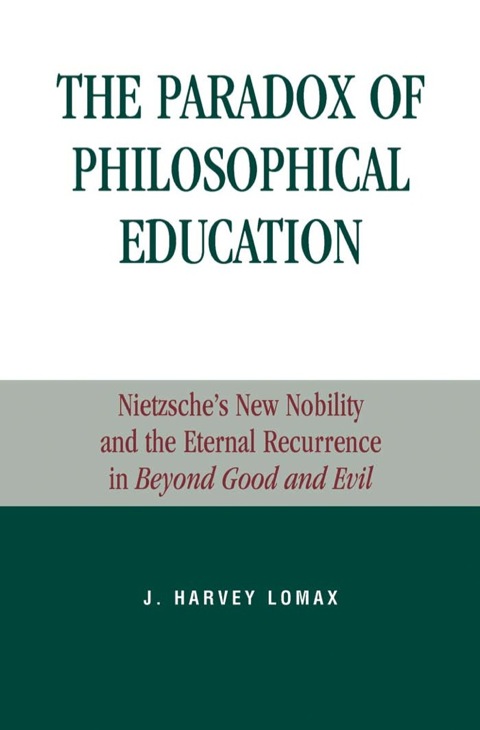 Cover image for book The Paradox of Philosophical Education