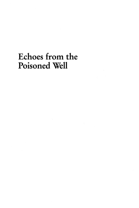 Cover image for book Echoes from the Poisoned Well