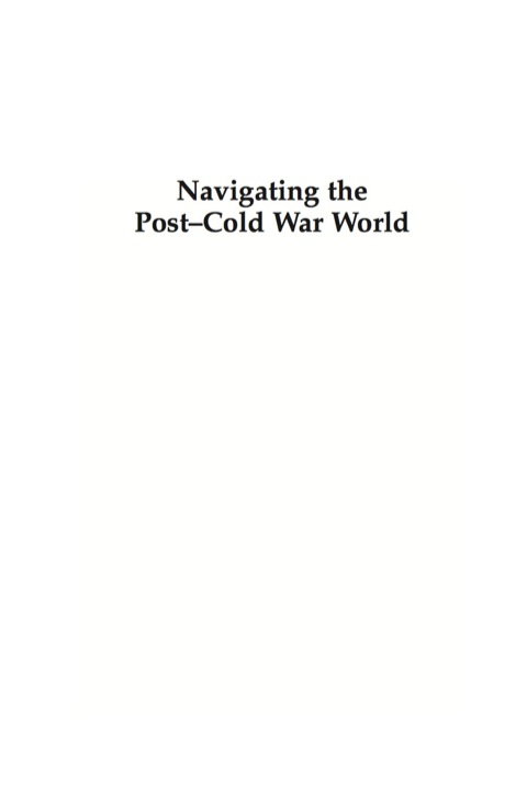 Cover image for book Navigating the Post-Cold War World