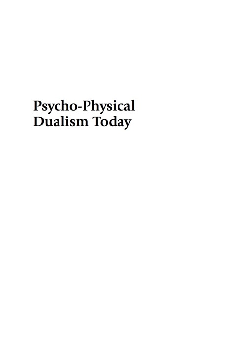 Cover image for book Psycho-Physical Dualism Today
