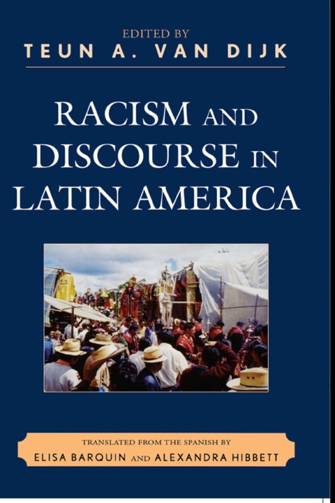 Cover image for book Racism and Discourse in Latin America