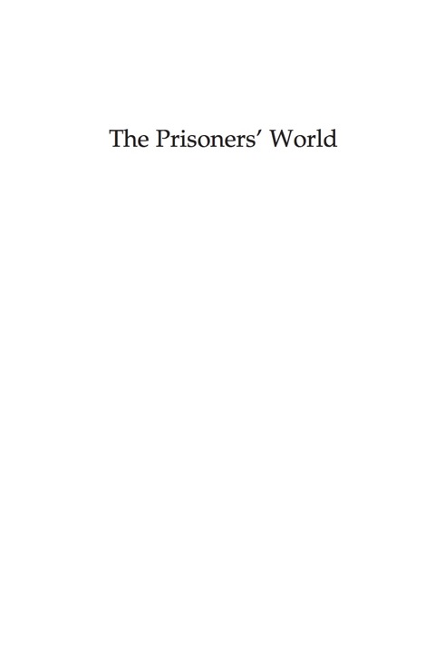 Cover image for book The Prisoners' World