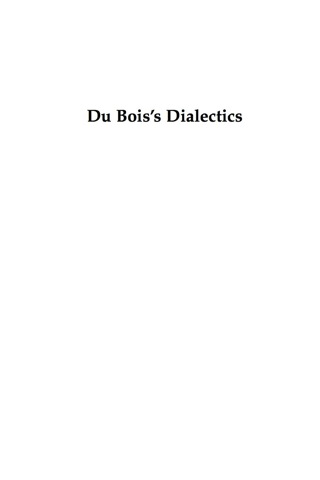 Du Bois's Dialectics
