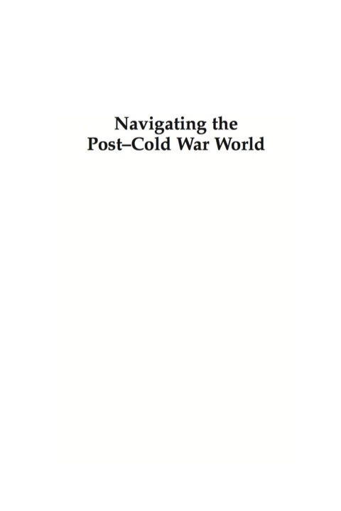 Cover image for book Navigating the Post-Cold War World