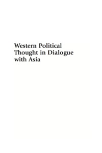 Cover image: Western political thought in dialogue with Asia 9780739123782