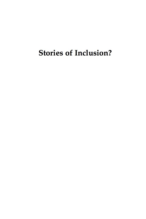 Cover image for book Stories of Inclusion?
