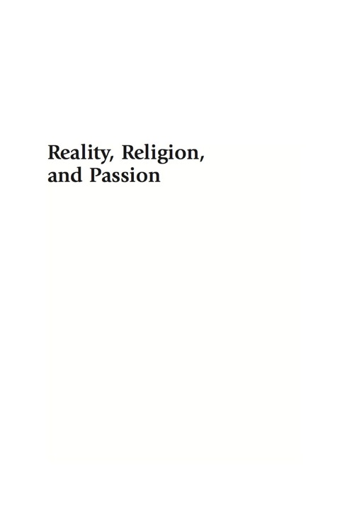 Cover image for book Reality, Religion, and Passion