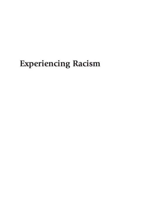 Cover image for book Experiencing Racism
