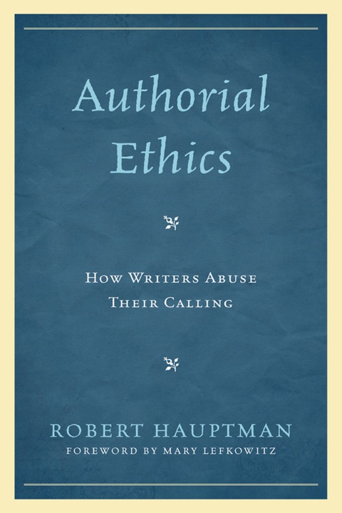 Cover image for book Authorial Ethics