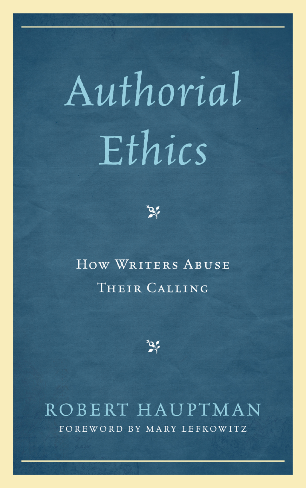 Reflowable Authorial Ethics; $37.63