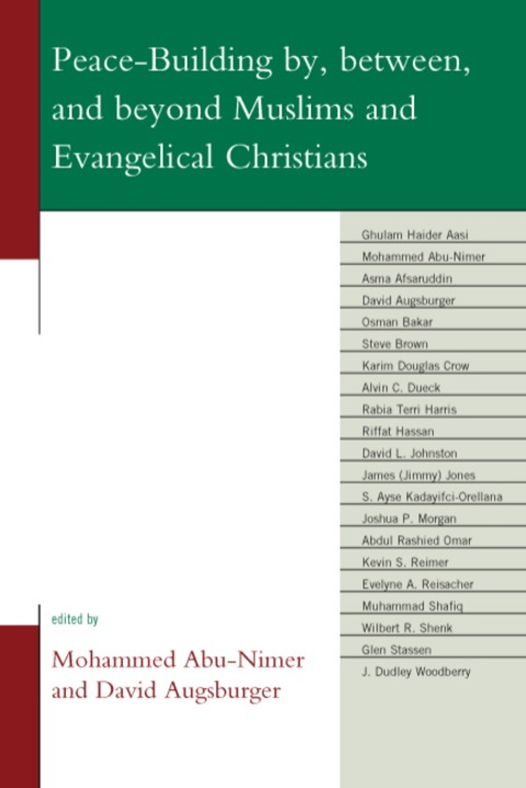 Cover image for book Peace-Building by, between, and beyond Muslims and Evangelical Christians