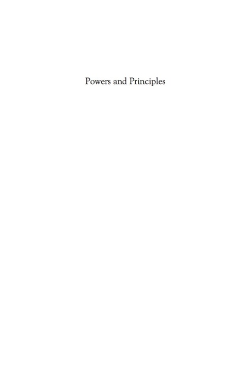 Powers and Principles International Leadership in a Shrinking World