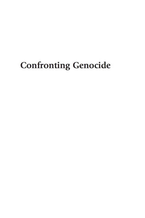 Cover image for book Confronting Genocide