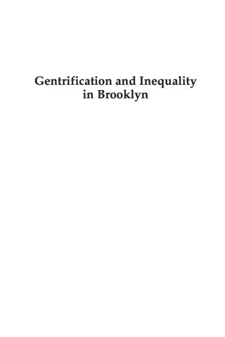 The Gentrification and Inequality in Brooklyn