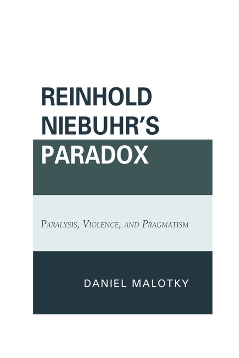 Cover image for book Reinhold Niebuhr's Paradox